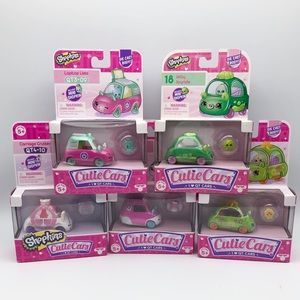 NEW Shopkins - lot of 5 cutie cars